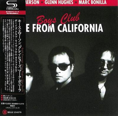 CD KEITH EMERSON GLENN HUGHES MARC B  Boys Club Live From CaliforniaSH BEL254270 MARQUEE 2025 Japan Obi Rock