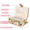 Sewing Sewing Storage Case for Sewing and Small Floral Large Hand Knitting Box, Needles, Thread, Kits, Scissors, Items, Pattern, Capacity, Portable,