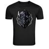 Black Bison Head Powerful Animal Graphic T-Shirt