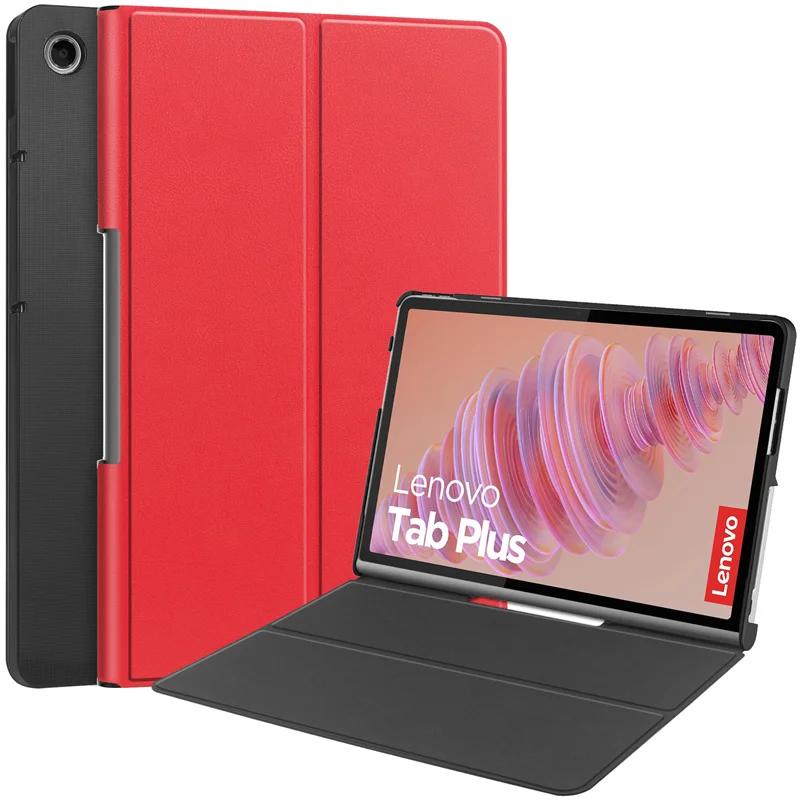 

Slim Folding Stand PU Leather Case For Lenovo Tab Plus 11.5 inch TB351FU Cover Hard Plastic Back Shell Funda Coque Capa Tab Plus 11.5 TB351
