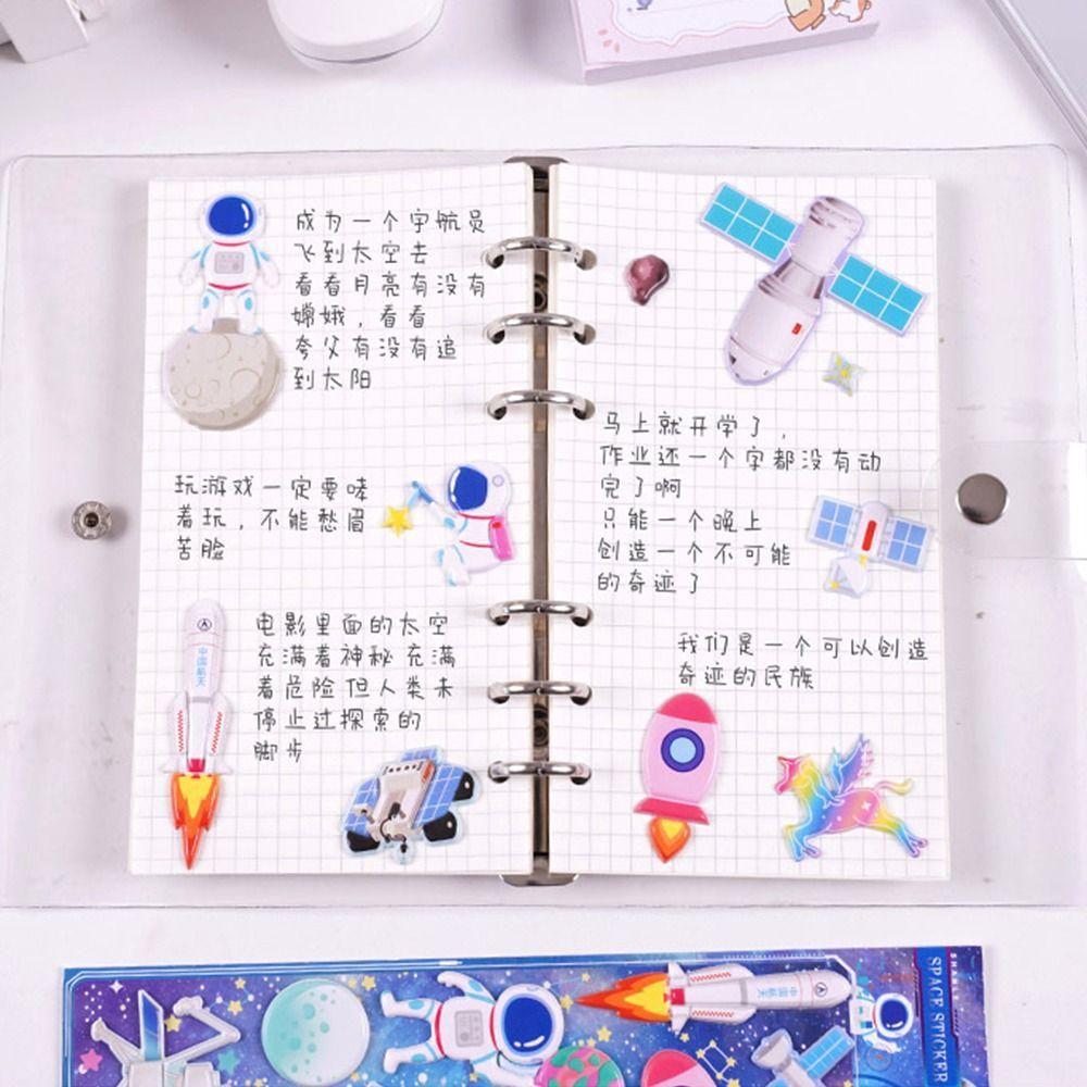 Hand Account Journal Diary Stickers Decorative Stickers 3D Bubble Foam Stickers Stationery Stickers