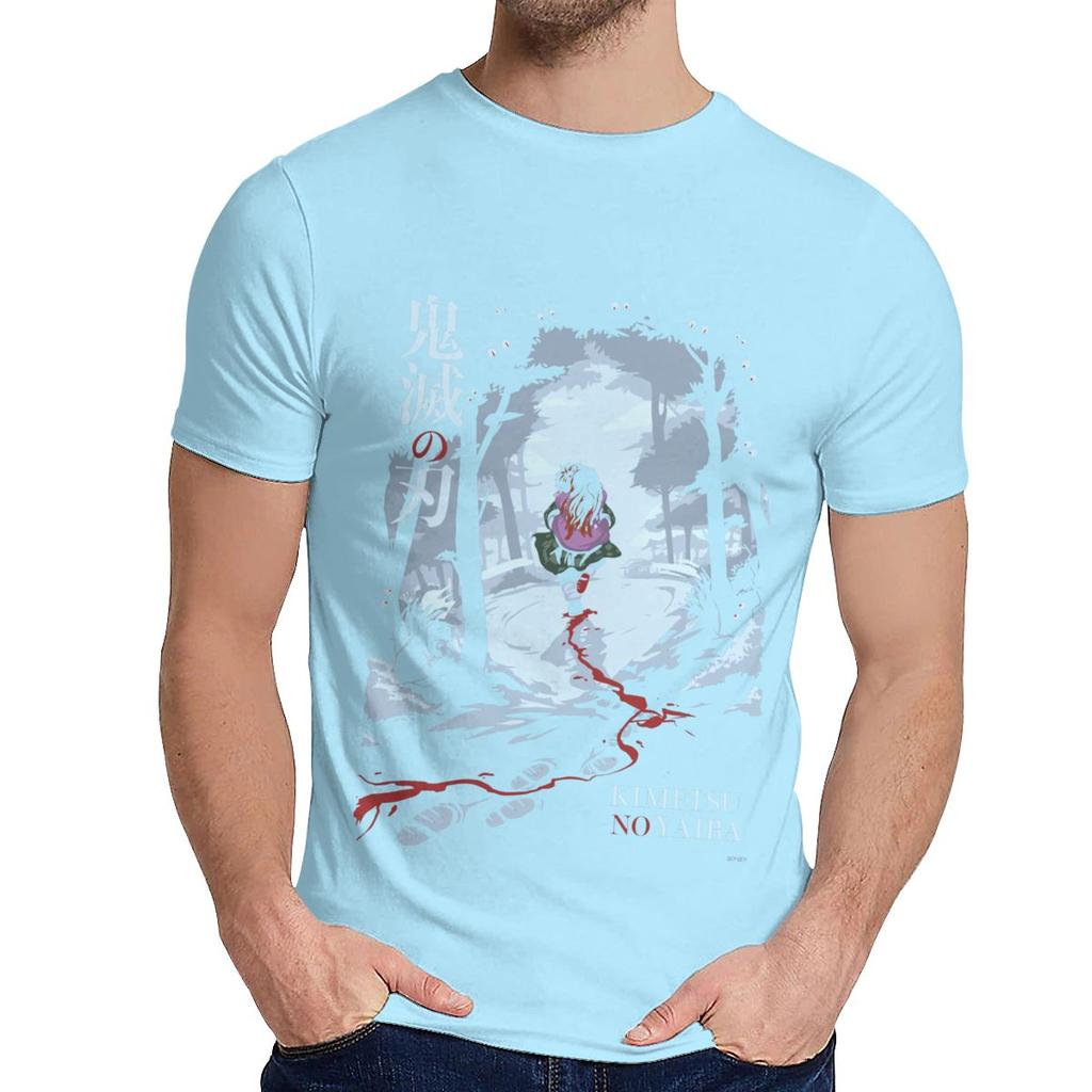 Great Kimetsu No Yaiba T Shirt Man S Arrival Amazing Classic O Neck Top Tee