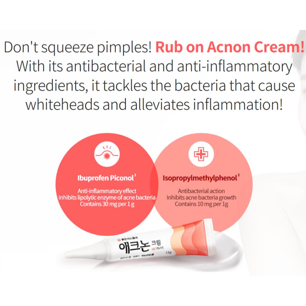 DONG-A PHARM Acnon Cream 13g & Aclean Gel 20g,K-beauty Cosmetics