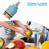 Hebelmischer 35mm Universal Küchen- Badezimmerarmatur Keramik-Hahnkartusche Für Einzelarmaturen Keramikscheibe Langlebiges Zubehör
