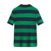 Navigare Women's Striped Knit Polo Shirt