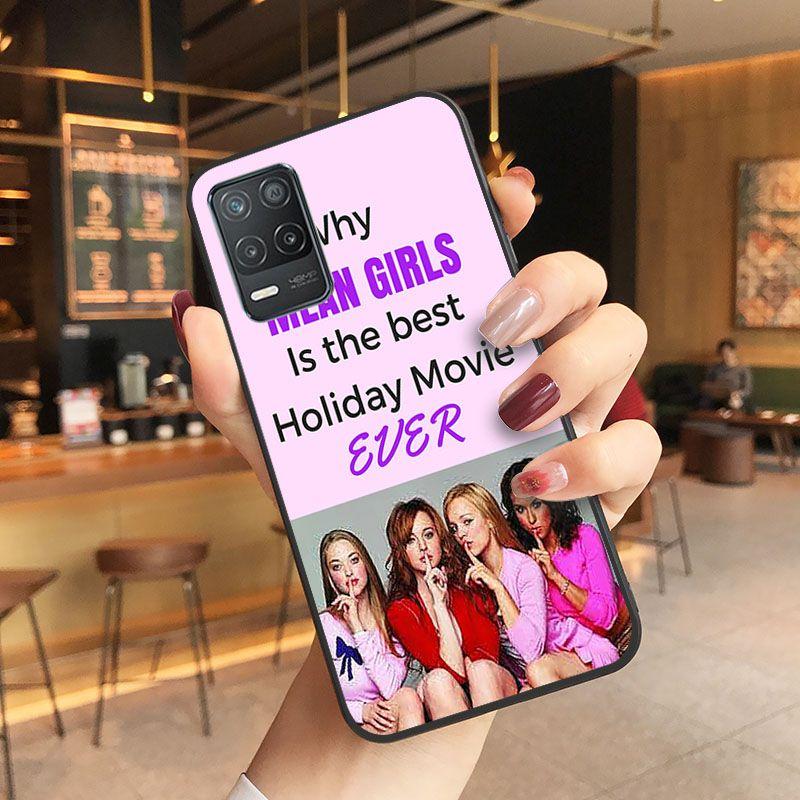 Burn Book Mean Girls Kiss Phone Cover For Oppo Realme 8Pro 6PRO 6i 7pro 9i 9pro C11 C21Y C21 C25Y C25S C3 Q3S XT Cases Coque