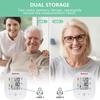 Blood Pressure Monitor Upper Arm with 2 Users 90 MemoryBP Machine with Voice Function & 3-Color LCD Display