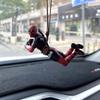 Deadpool Car Rear View Mirror Hanging Accessories for Office Home