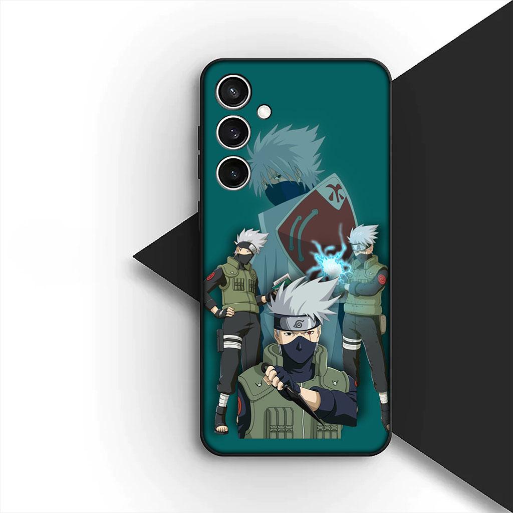 Cover for Samsung Galaxy S22 S21 S20 FE Ultra Plus A07 A17 A15 A16 A25 A57 A37 Soft Case Jiraiya Kakashi Narutos Uchiha Sasuke