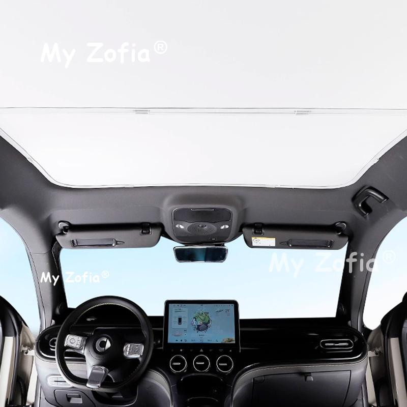 For Smart #3 2024 2025 2026 Car Sunroof Sunshade Sun Protection Curtains Vehicle Roof Sunscreen Heat Insulation Accessories