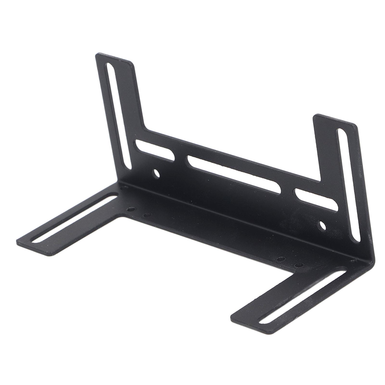 

Держатель вентилятора радиатора компьютера, утолщенная нержавеющая сталь, низкий уровень шума, монтажная стойка для корпусных вентиляторов 8 см, 9 см, 12 см чёрный