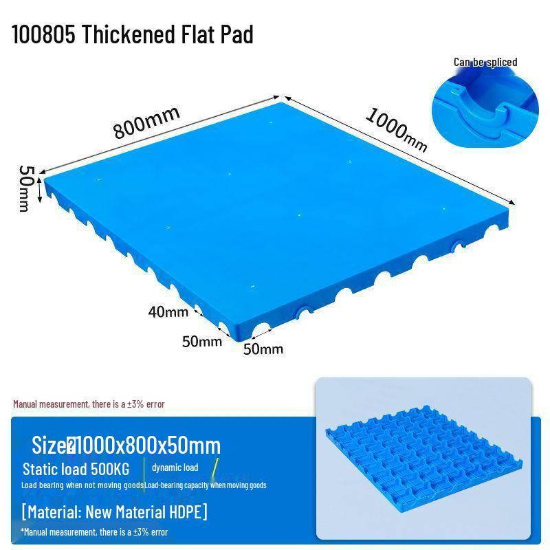 Waterproof Moisture-Proof Pallet Mat for Forklift and Washing Machine