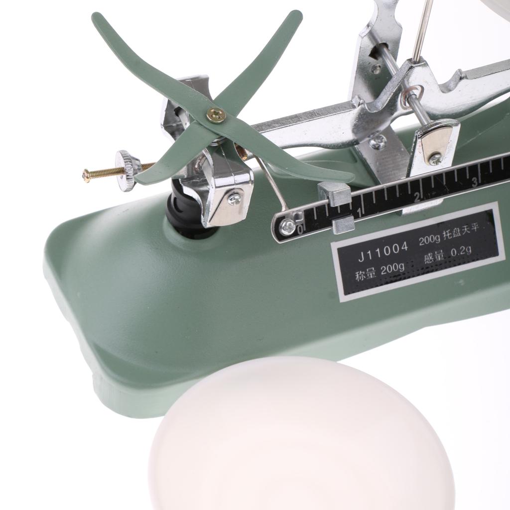 Mechanical Single Beam Balance, Capacity with Weights Set (5g, 10g, 20g, 50g, 100g)