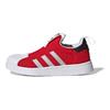 adidas Superstar 360 Little Kid Vivid Red White Kids Sneakers Clear-Grey Footwear-White GZ5034