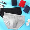 XL-8XL Taglie Forti Intimo da Uomo in Puro Cotone Slip Traspiranti a Vita Alta Intimo Plus Size Largo