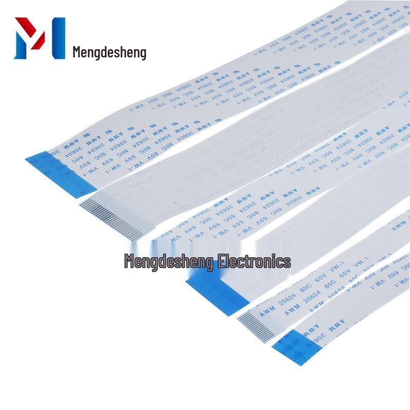 

Гибкий плоский кабель FFC/FPC, AWM 20624, 80C, 60V, VW-1, шаг 0,5/1,0 мм 24P (24 pins)