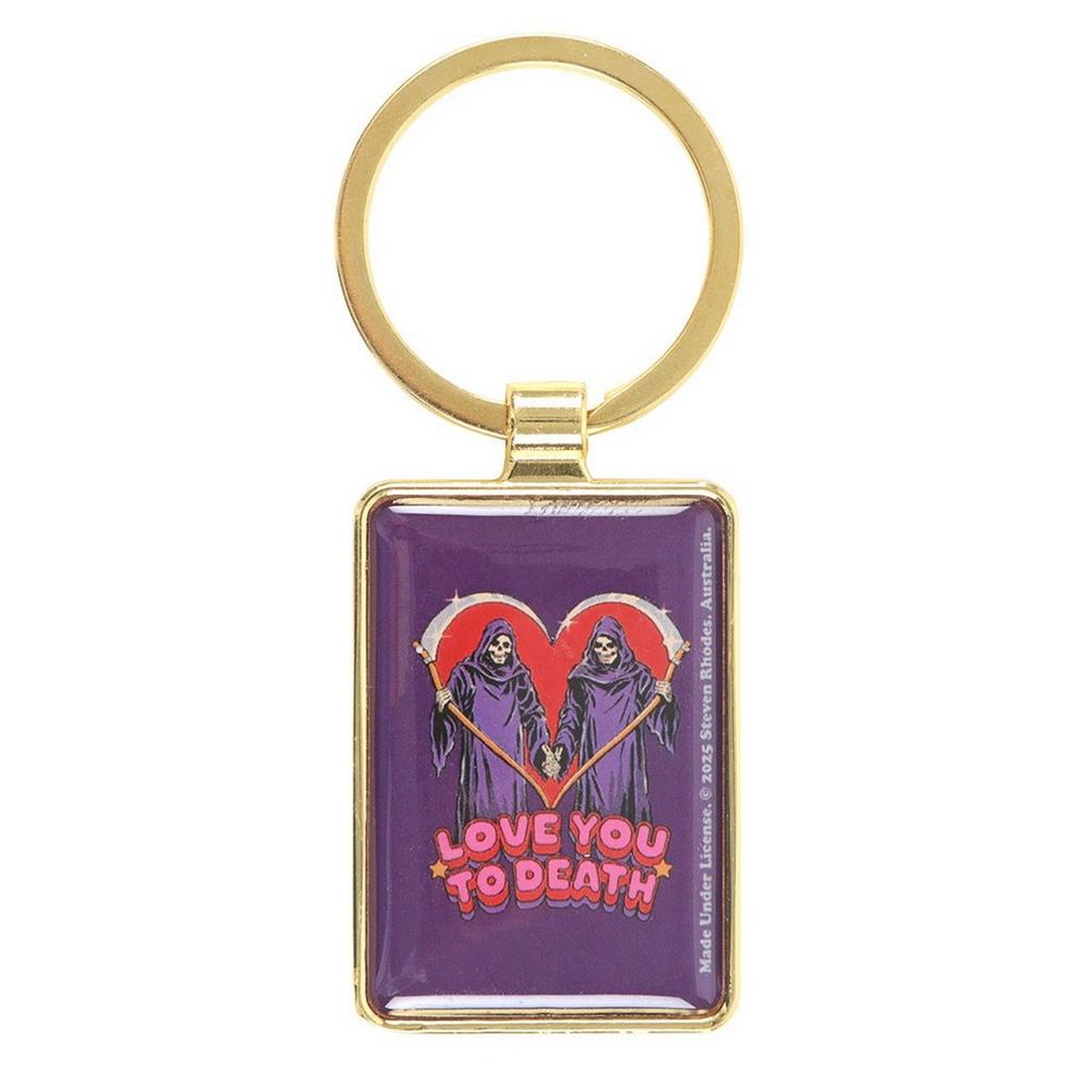 Steven Rhodes Love You To Death Keyring
