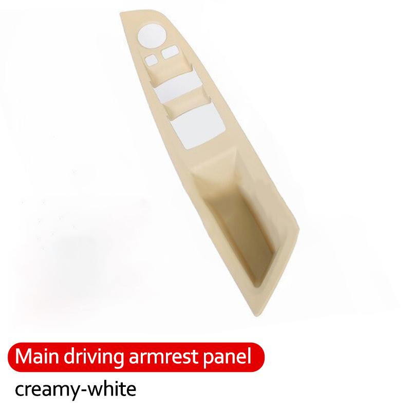 For BMW Series5 F10 F11 F18 11-17 LHD Car Inner Door Handle Cover Trim Auto Styling Interior Door Panel Pull Protect Accessories