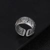 Five Emperors Money National Trend Ring Men's Retro Open Ring Five Emperors Money Ring