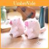Fluffy Capybara Plush Keychain Adorable Design With Wagging Tail And Soft Pp Cotton