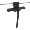 Limpador de rodo de chuveiro para porta de vidro, raspador de parede de chuveiro com suporte de silicone, limpador de espelho de banheiro, raspador de limpeza de vidro