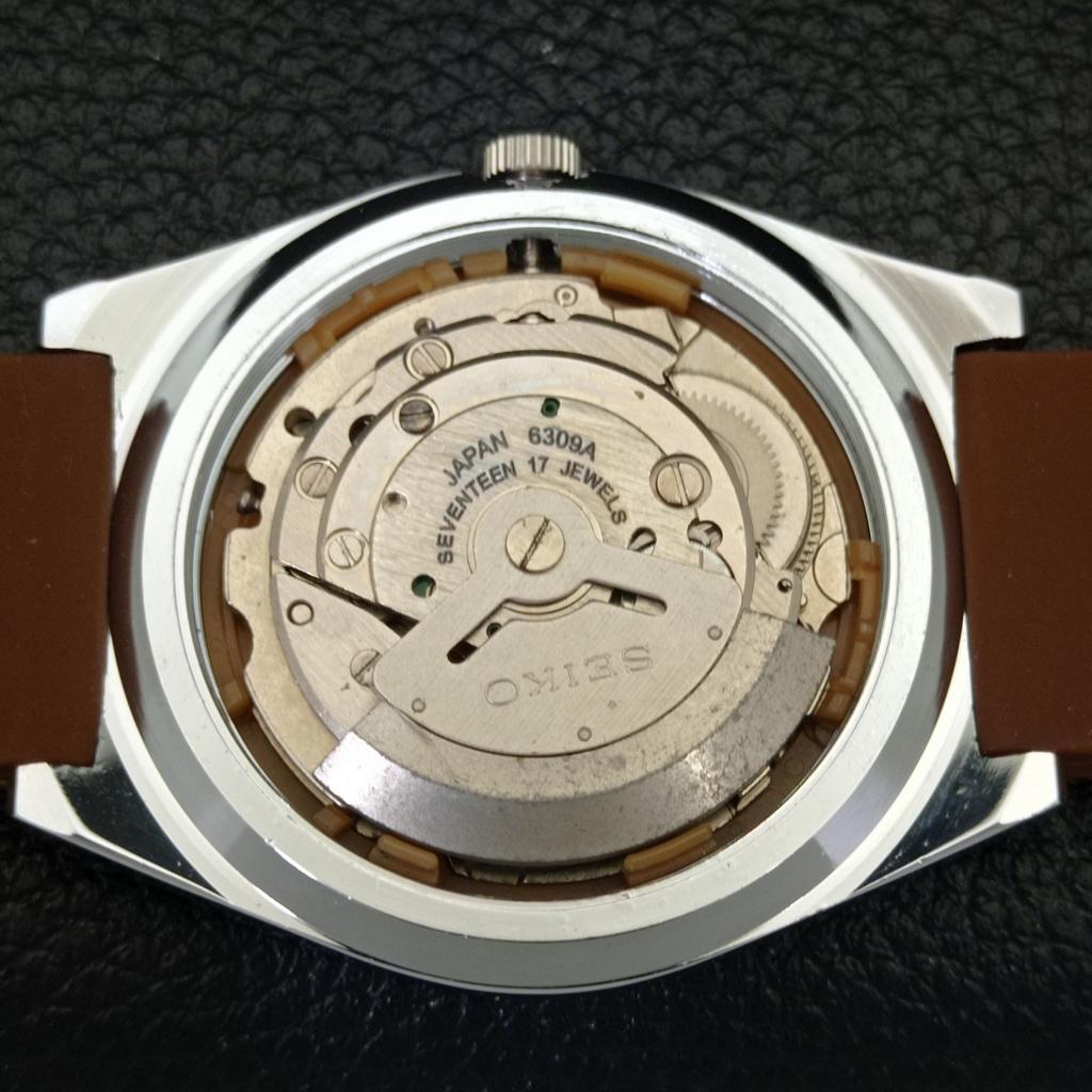 REFURBISHED VINTAGE SEIKO 5 AUTOMATIC JAPAN MENS SILVER DIAL WATCH a434684-2