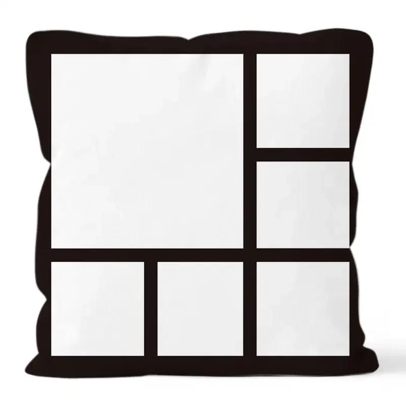 Pillowcase Sublimation Blank  Panel Pillowcase Sofa Decoration Gift 30x30cm