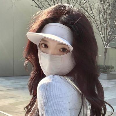 MEET SUNNY Ice Silk Full Face Sun Protection Mask