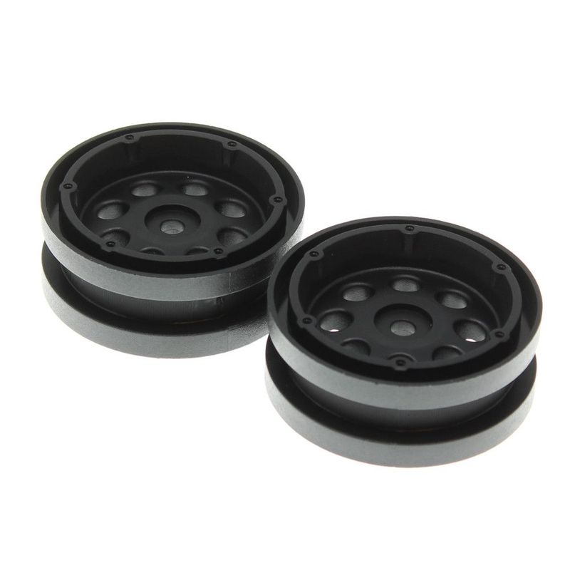 Racing Car Wheels Aluminum Black For Retrofit Upgrade Offroad Use