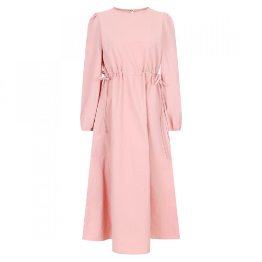 Shop Women S 88 Size Body Cover Midi dreSS School Run Pink Naru Wdr 20352
