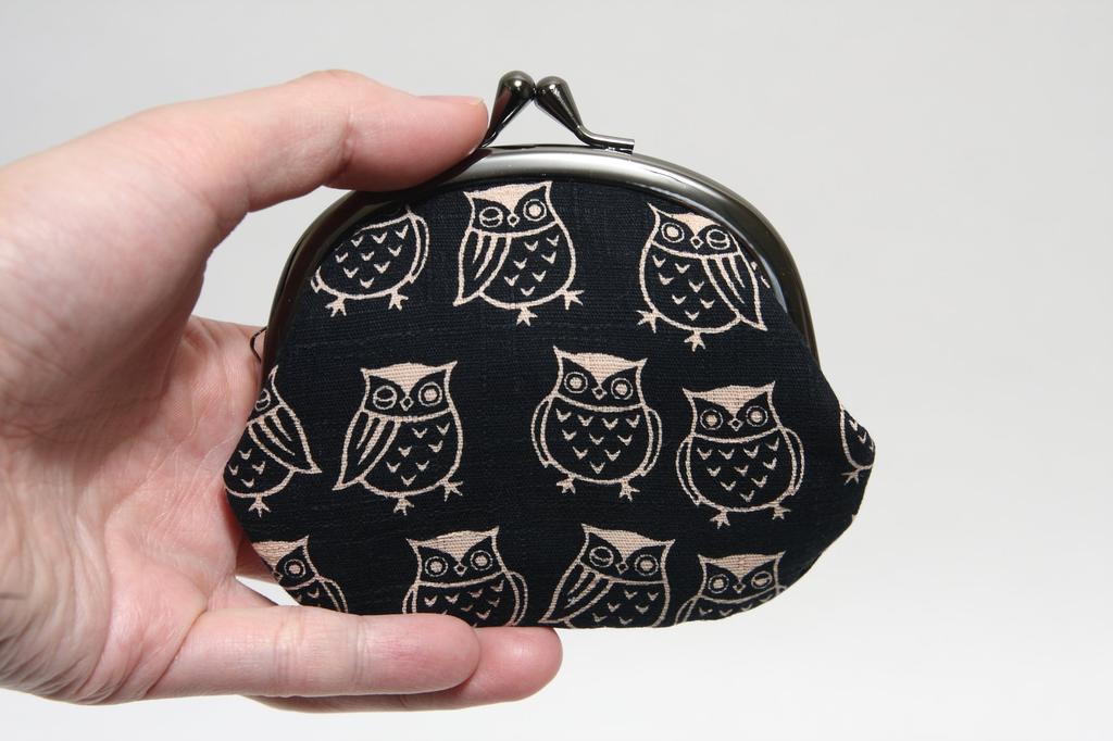 Hasegawa Owl Handcrafted by Kyoto Made in Japan Purse, Artisans, Wallet/Coin Purse,