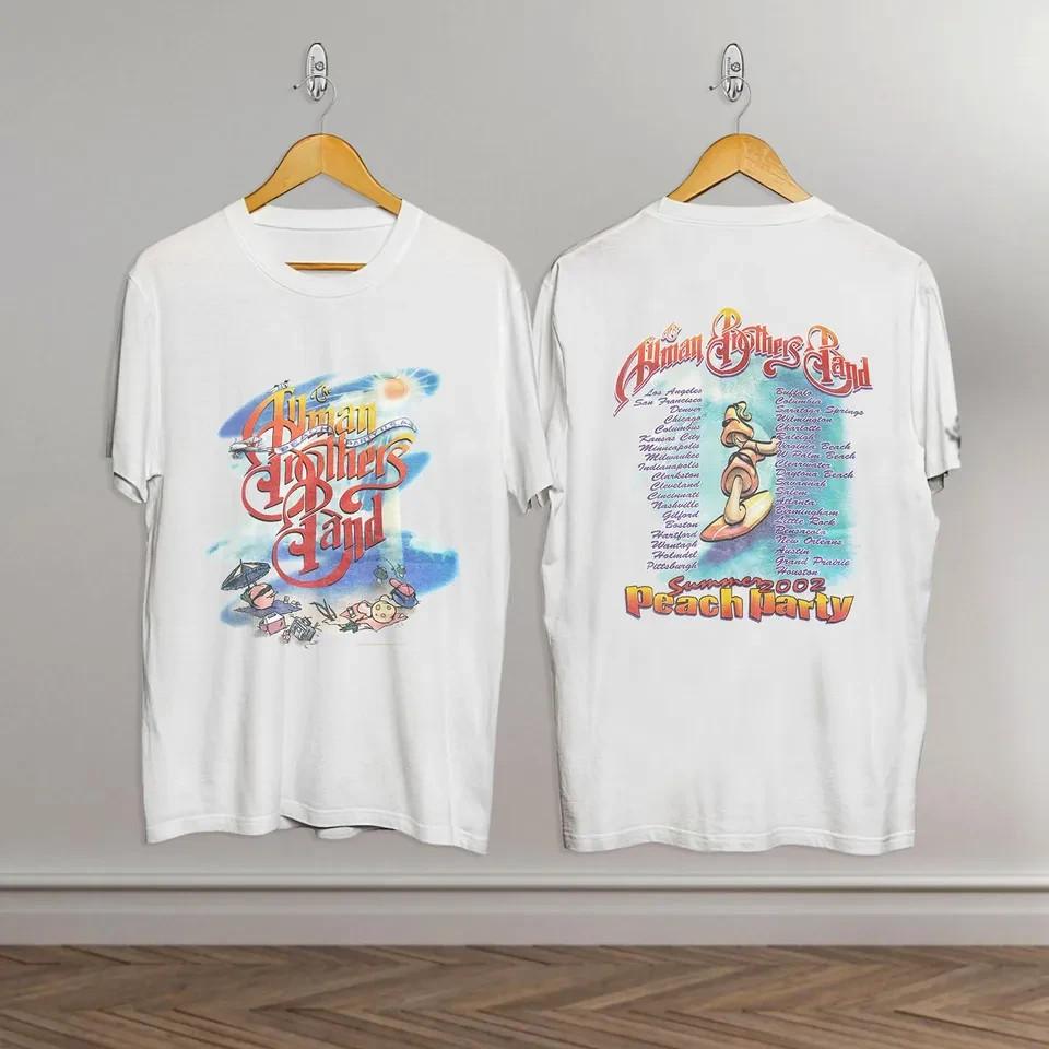 Vintage The Allman Brothers Band Original 2002 Concert Tour T-Shirt S