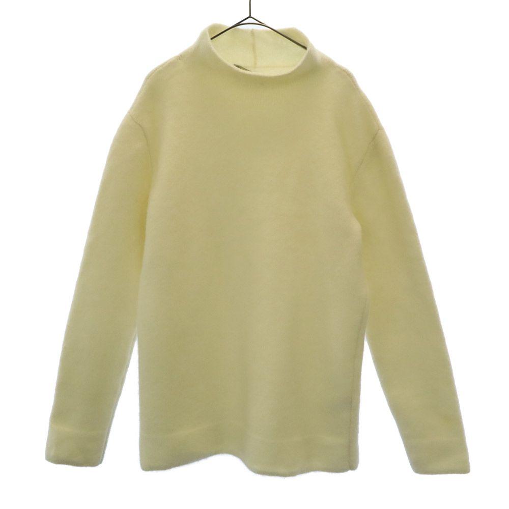 ERMANNO SCERVINO Long sleeve Mock neck sweater 48 beige knit Men's Used