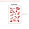 4 Sheets Halloween Wound Bruising Temporary Tattoos Cosplay Waterproof Arm Ankle Scar Tattoo Stickers Lasting Fake Tattoo