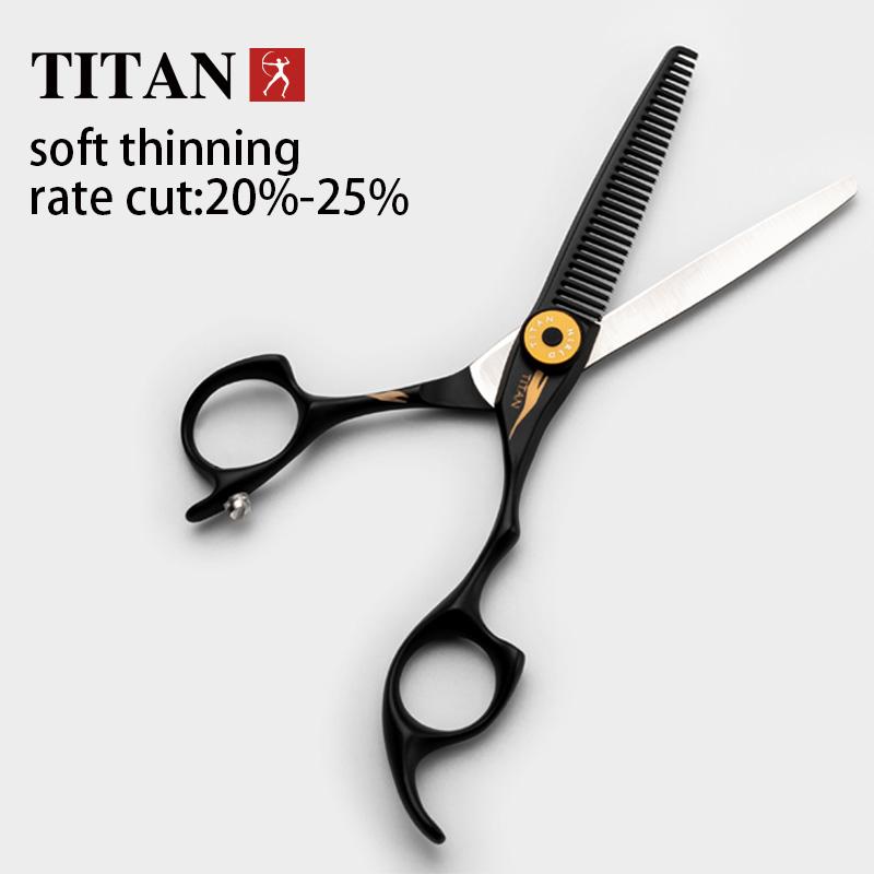 TITAN Haarschere professionelle Friseurschere Schneidschere Ausdünnschere neues Design VG10 Stahl Haarschnitt Salonwerkzeug