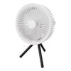 Wentylator kempingowy ze stojakiem na trójnóg, ładowany przez USB, chowany, przenośny, wiszący wentylator z pilotem