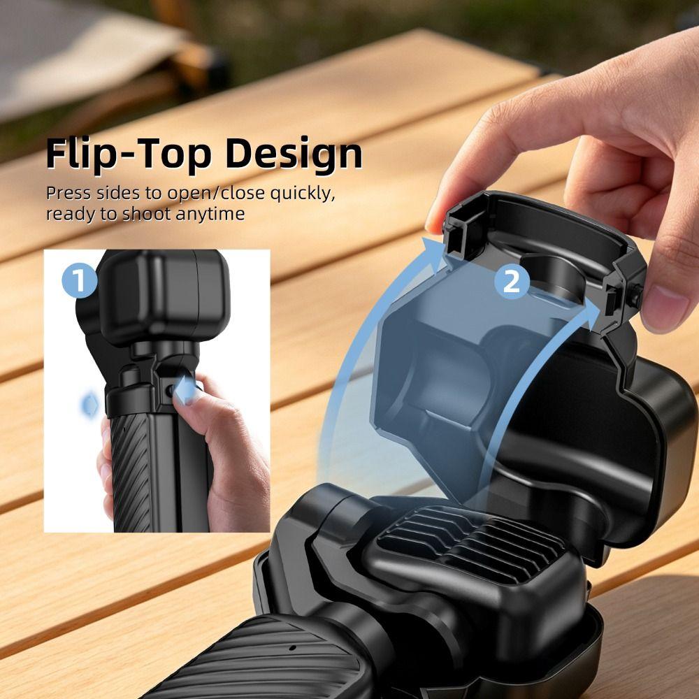 Flip Cover Screen Protector Lens Cover for DJI Osmo Pocket 4P Gimbal Camera Accessories