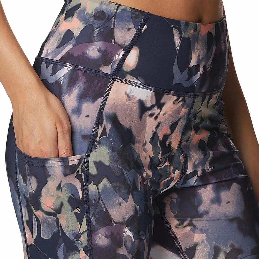 Columbia SS23 All-Over Print High-Waisted Slim Fit Sports Pants Women bottoms Multicolor AR7814-466