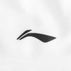 Li Ning Badminton Series Solid Color Mid Waist Straight Leg Competition Sports Shorts Men Shorts White AAPR379-7