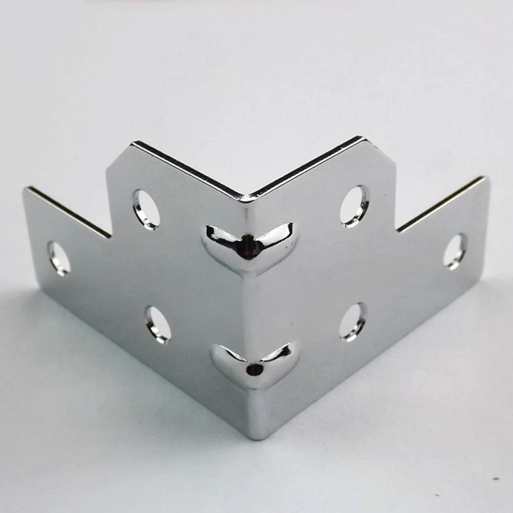 8pcs Box Corners Protector Flight Case Corner Code Right Angle Support Bracket Box Edge Protection Cover Hardware Accessories