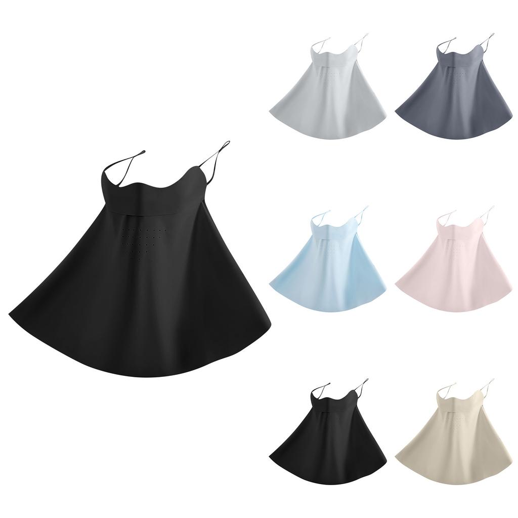 Breathable Sun Protection Face Mask Cover Lightweight Soft Fabric Adjustable Ear Loops UV Shield Outdoor Use