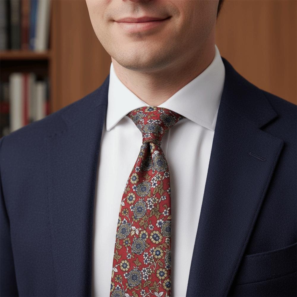 Elegant Printed Neckties 9cm Width Luxury Neck Ties New Paisley Necktie  Gentleman Accessories