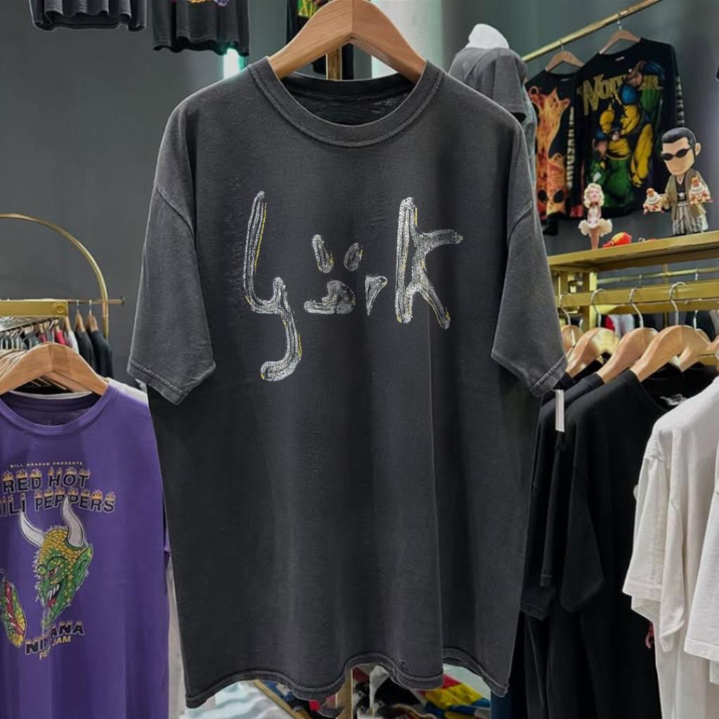 1993 Bjork 'Acclaimed Single' Vintage T-Shirt Schwarz M
