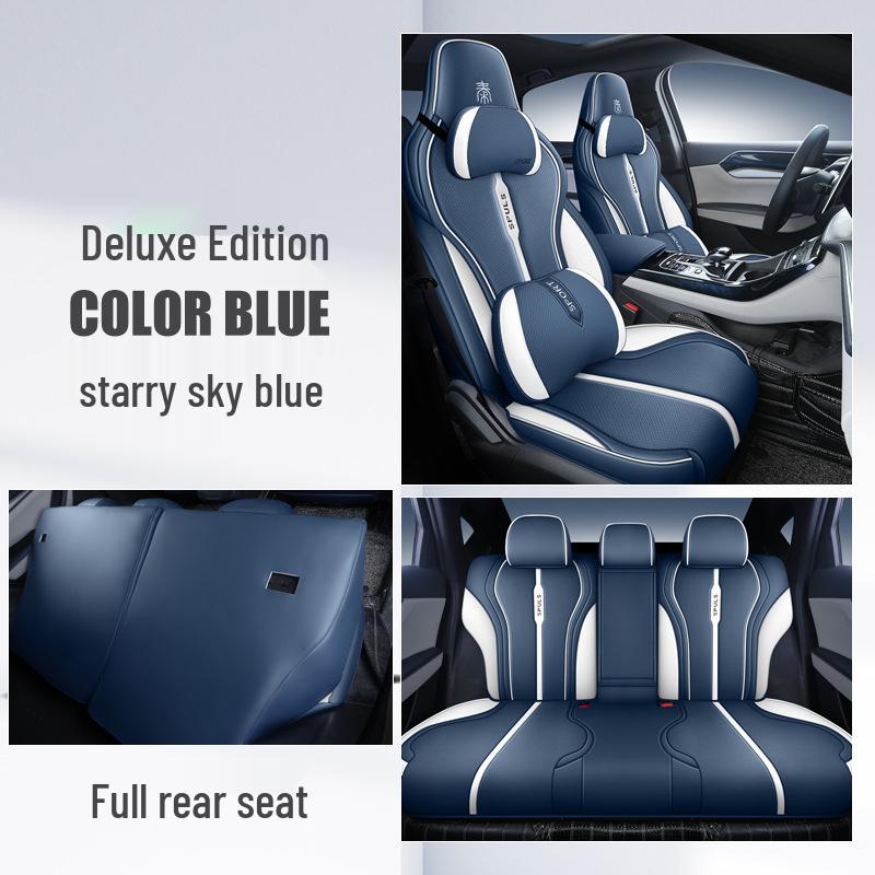 CKX Sports Leather Seat Cushion for BYD Qin PLUS - All-Season Cover