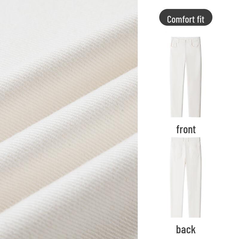 MONTAGUT Men's Fleece-Lined Straight-Leg Casual Pants