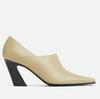 Fashion European American Stone Patterned Thick Heel Square Toe High-heeled Shoes Fashion Runway Commuting Casual Women Single Shoes 42