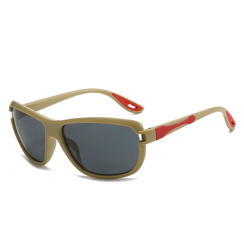 Colorful Trendy Sunglasses, Men'S And Women'S Outdoor Sunshades, Cycling Glasses, Pc Sports Glasses