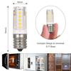 E17 Mini LEDs Light Bulbs Home Use 5W Energy-Saving Lamp Bulbs for Refrigerator Microwave Oven Ranges Hood