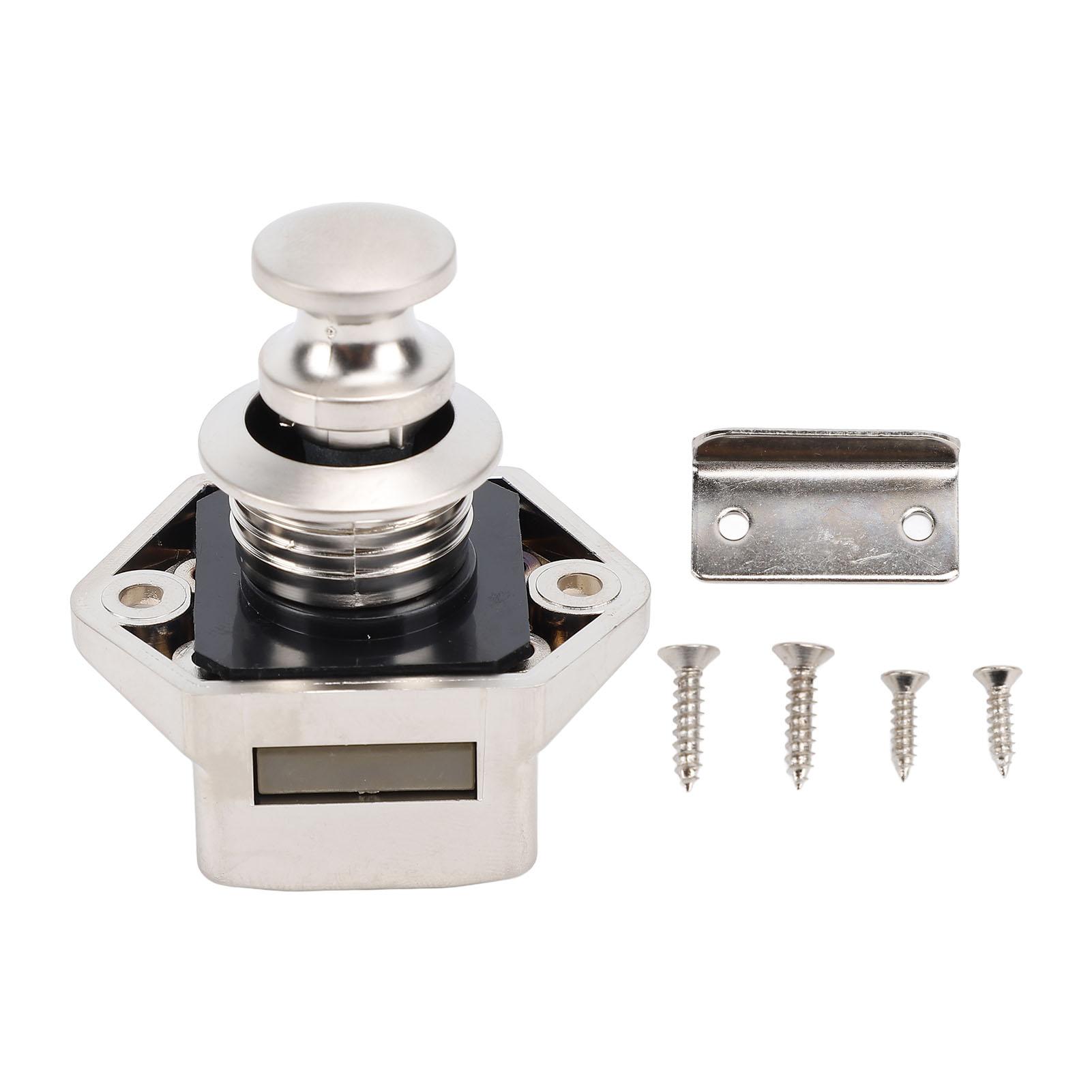 

Кнопочная защелка без ключа Удобная улучшенная безопасность Простая установка для автодома, яхты, автодома Cara Unique Pearl Color