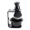 3pcs Beard Shaving Brush Bowl Holder Men Beard Cleaning Face Hair Style Tool Set